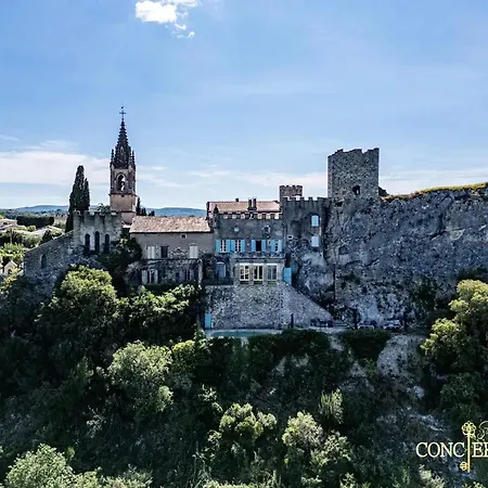 بيت للعطل Impressionnant Manoir Avec Piscine A Aigueze, 450 M² *